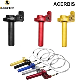ACERBIS 22mm CNC Aluminum Acerbs Throttle Grip Quick Twister + Throttle Cable em Oferta na Shopee