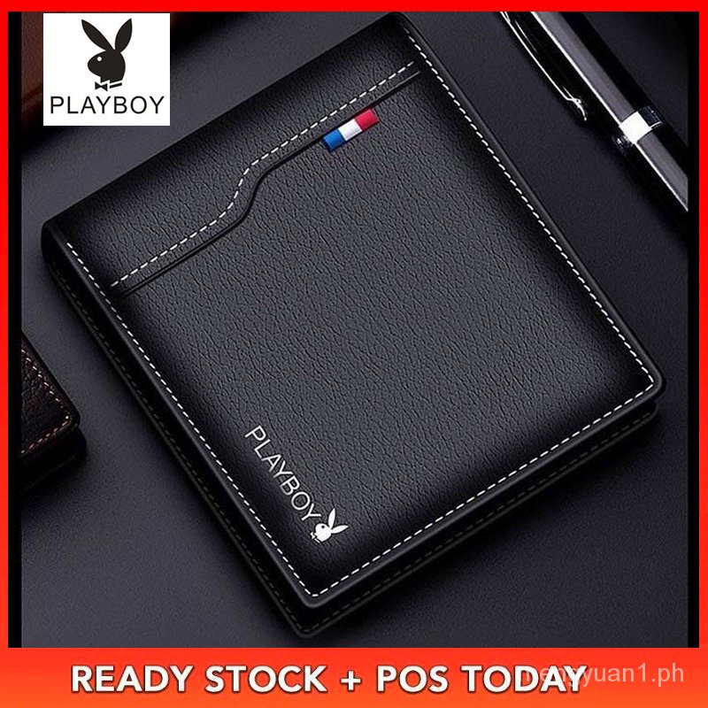 Homens Carteiras Curtas Bolsa De Couro Embreagem