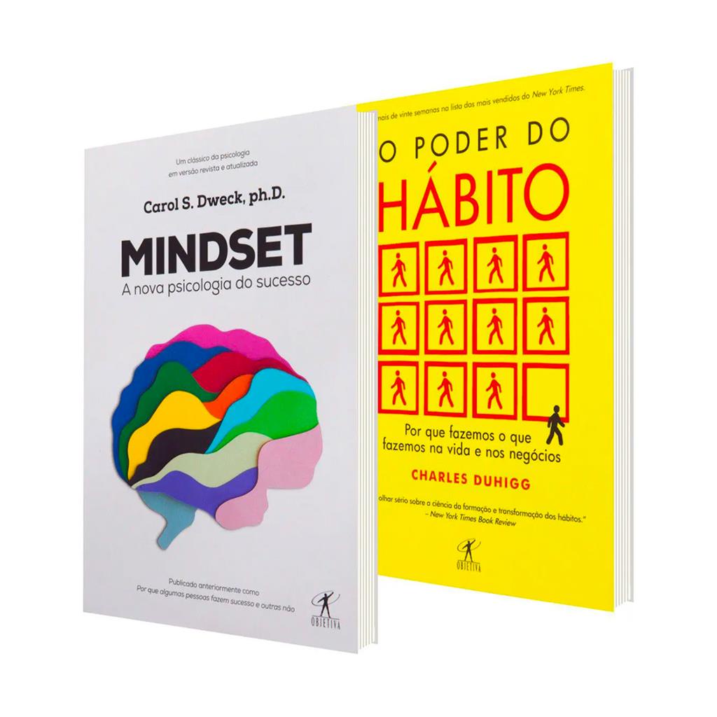 O Poder Do Habito + Mindset: A Nova Psicologia - 2 Livros | Shopee Brasil