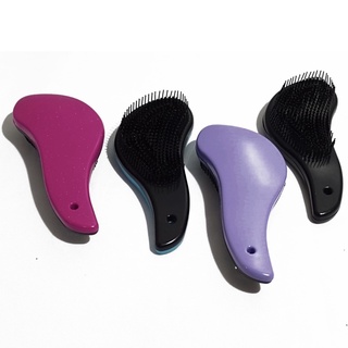 KIT com 4 Escova Mágica Anti Frizz Desembaraçante Cabelos