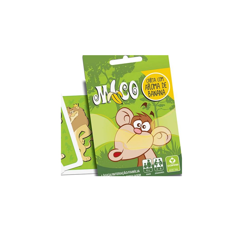 Jogo De Cartas Do Mico Com Aroma De Banana Copag