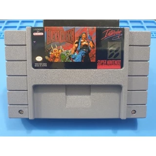 cartucho de super Nintendo blackthorne.