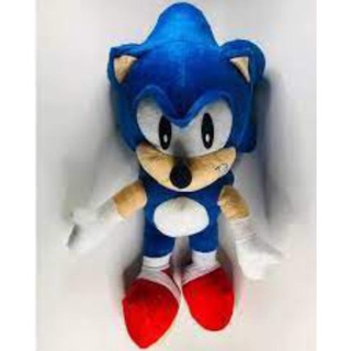 Boneco Sonic Pelúcia 50 Cm Vermelho Antialérgico Sonic World