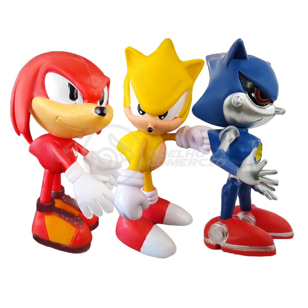 Boneco Tomy Sonic Classic - Metal Sonic 2 Pack T22070