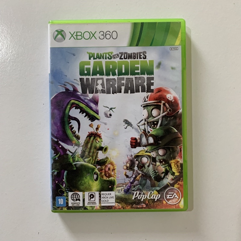 Jogo Plants Vs Zombies Xbox 360 usado original