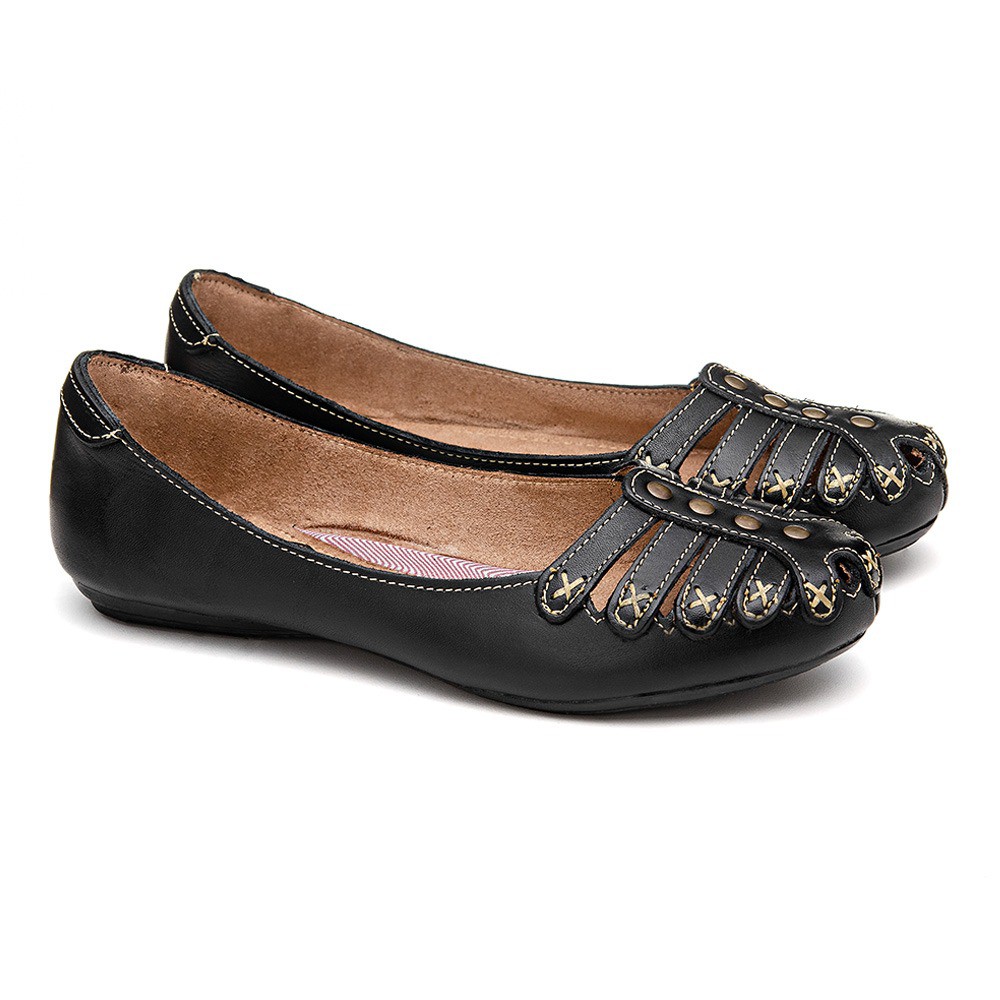 Sapatos de couro feito a hot sale mao feminino