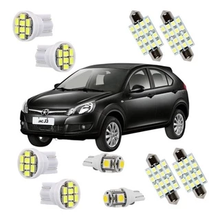 Kit Lâmpada Led Jac J3 Luz Pingo Todos Modelos E Anos