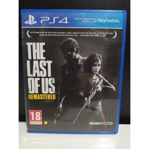 The Last of Us Remastered - Jogo para Ps4 Mídia Fisica