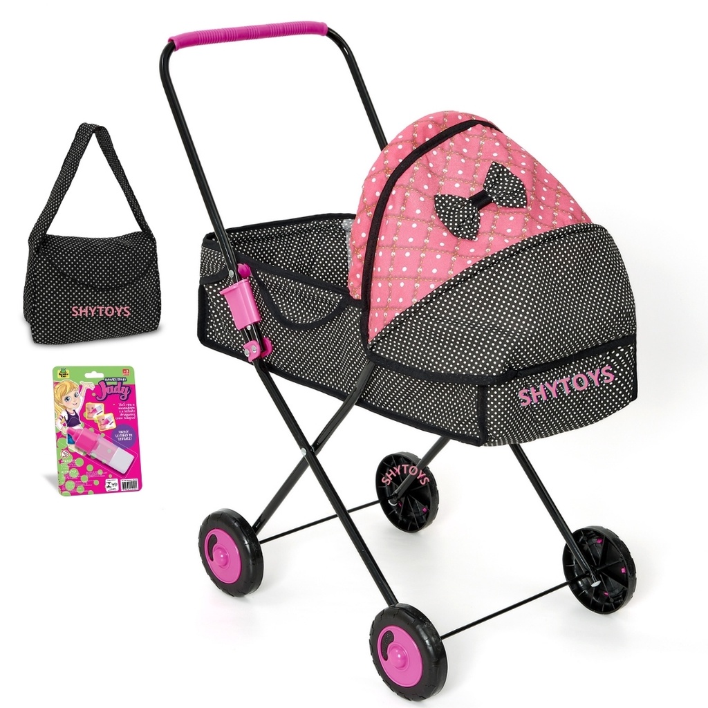 Carrinho De Boneca Bebe Reborn Milano Luxo - Frete Gratis