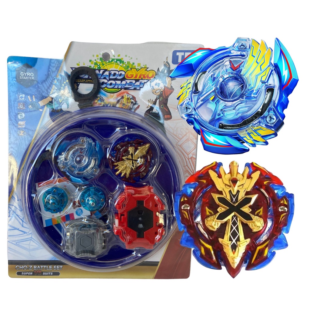 Kit 2 Beyblade + 2 Lançadorer + Arena - Promoção Barato