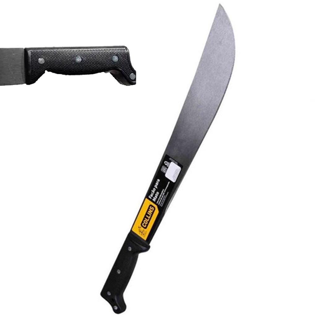 Facão para Mato Collins 24 Polegadas Aço Carbono | Shopee Brasil