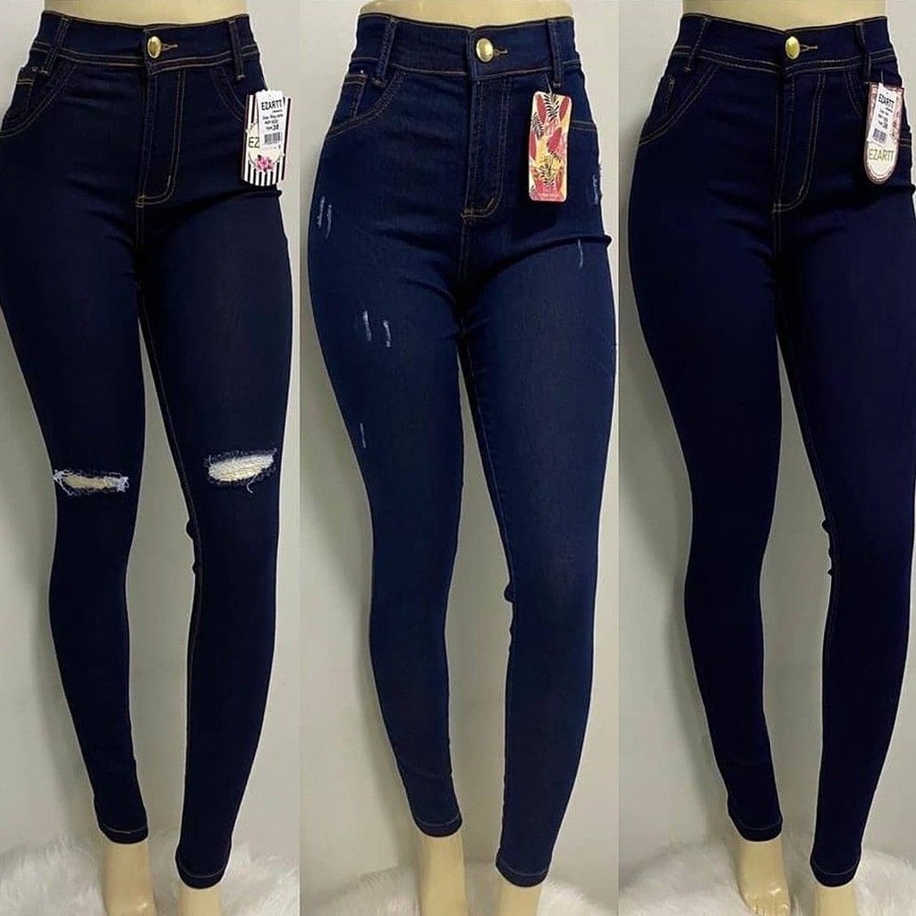 Calça jeans hot sale feminina mercadolivre