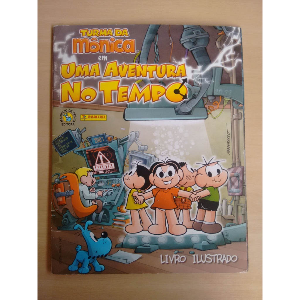 Álbum De Figurinhas Turma Da Mônica Aventura No Tempo 859r Shopee Brasil 5901