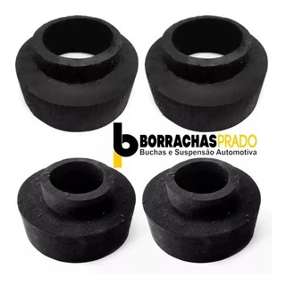 Kit Calços de Mola Dianteiro 5cm + Traseiro 5cm Chevrolet Celta G2