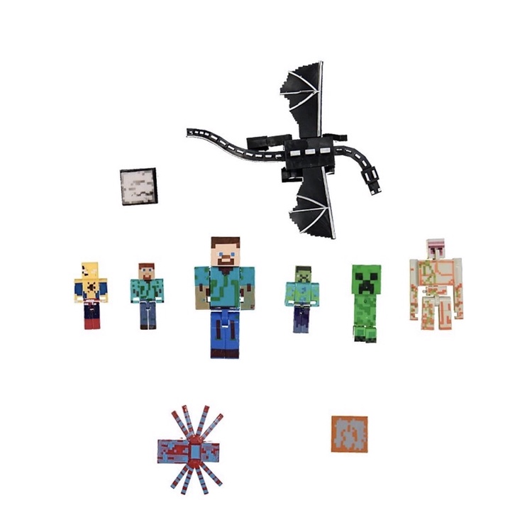 Boneco Minecraft Figuras Surpr R$ 6 - Promobit