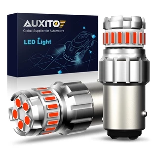 AUXITO 2PCS P21W 1156 BA15S LED 1157 P21W Lâmpadas De Reserva Iluminação Reversa Lâmpada Diurna DRL