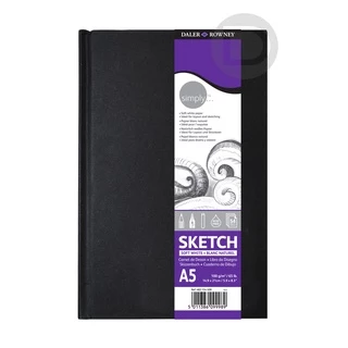 Bloco Sketchbook Dalerrowney 54fls 100g A5 14,9x21cm