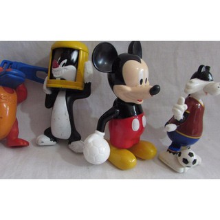 Bonecos Frajola Mickey E Mascote Syd Olimp. - A95
