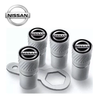 Tampa Bico Valvula Antifurto Pneu Capa Cromado Nissan Tiida