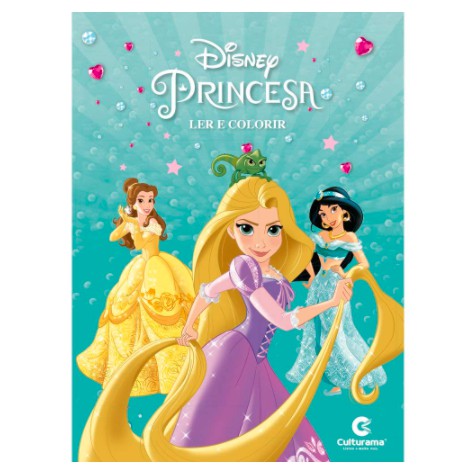 Disney - Ler e Pintar - Princesa