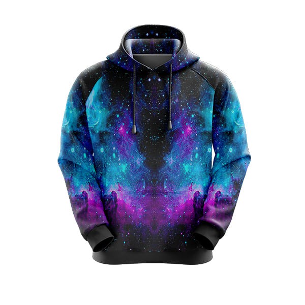 Moletom com store estampa de galaxia