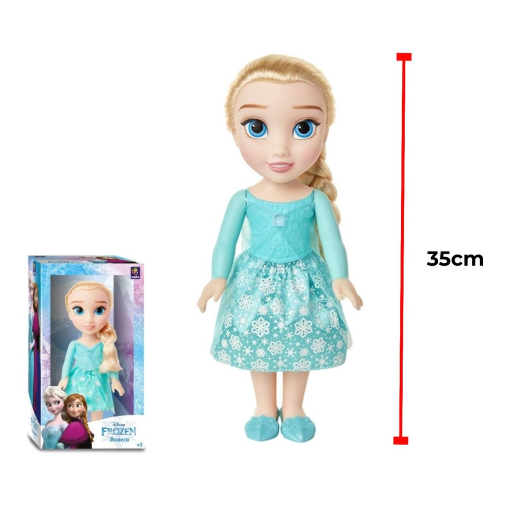 Boneca De Vinil Grande Princesa Anna Viagem Disney Frozen