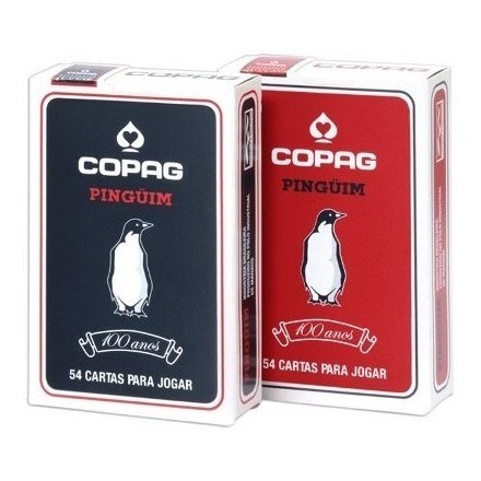 1 Baralho Copag Pinguim Cartucho Unitario - Copag | Shopee Brasil