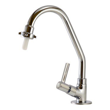 Torneira Bica Movel Mesa Tanque Metal Com Bico 1/4 V