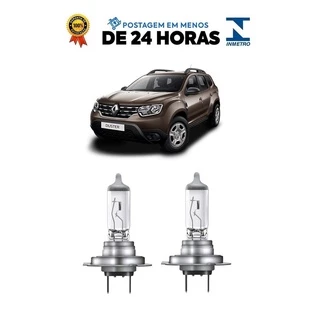 Par Lampada Farol Baixo Renault Duster 2015 2016 2017 2018 2019 2020 H7