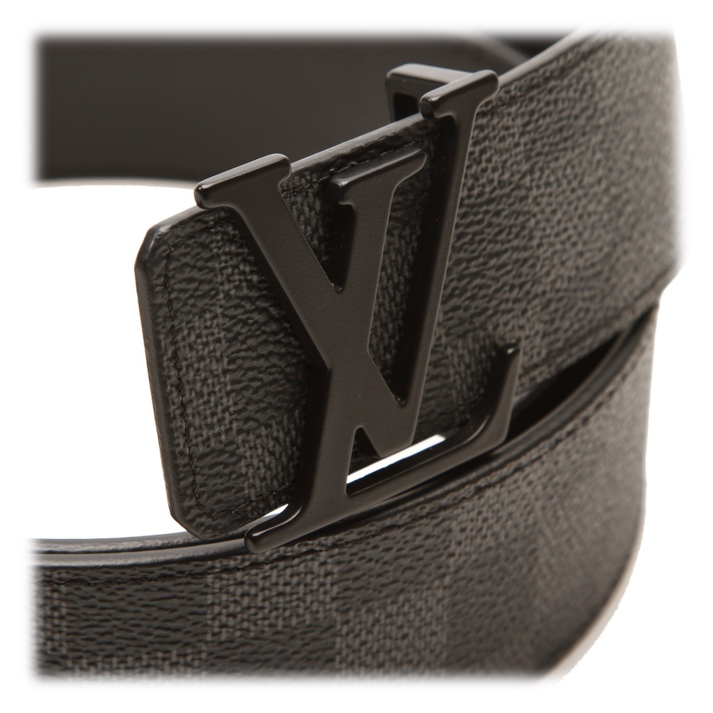 Louis Vuitton Bandouliere de cinta LV Preto Couro ref.783594 - Joli Closet