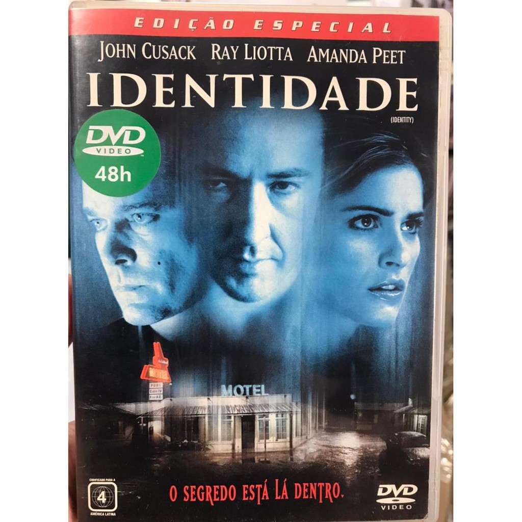 DVD Identidade (John Cusack, Ray Liotta 2003) Original Dublado | Shopee ...