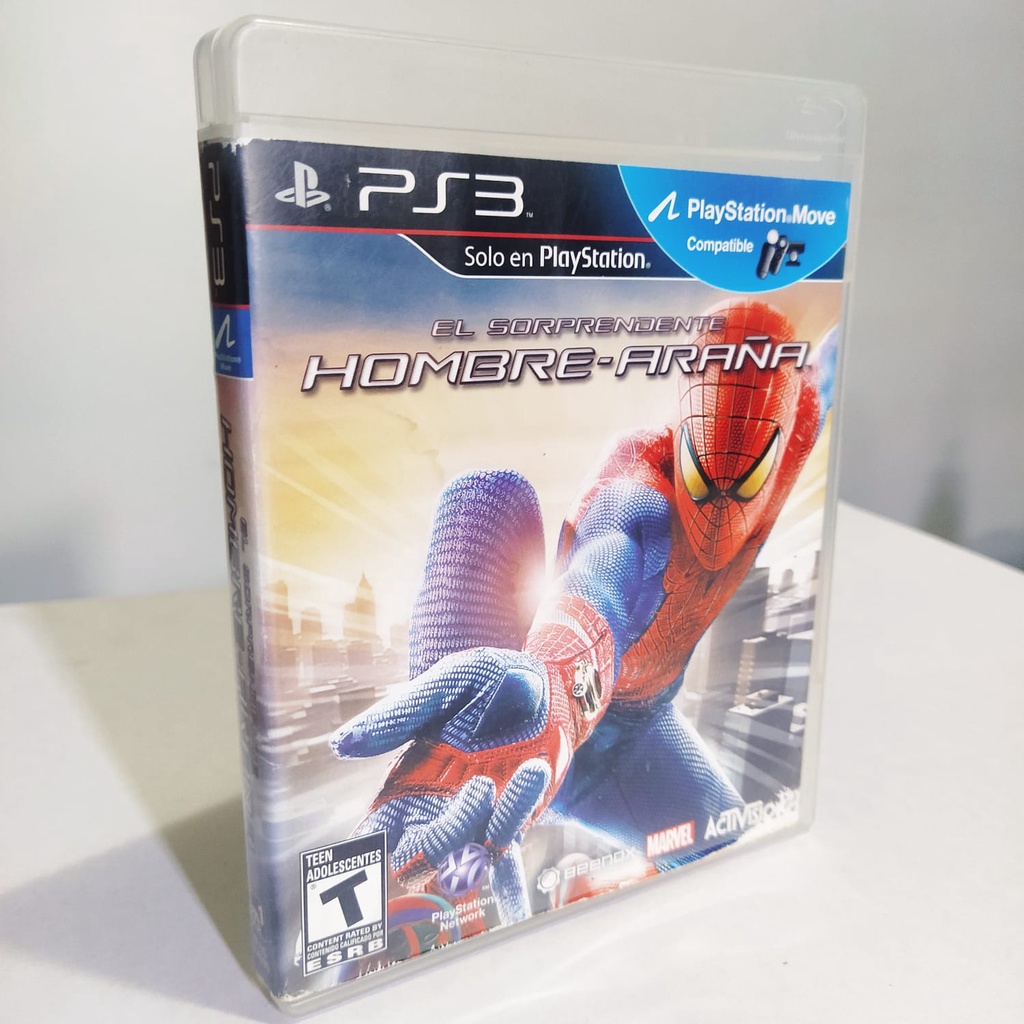 O espetacular homem aranha jogo ps3