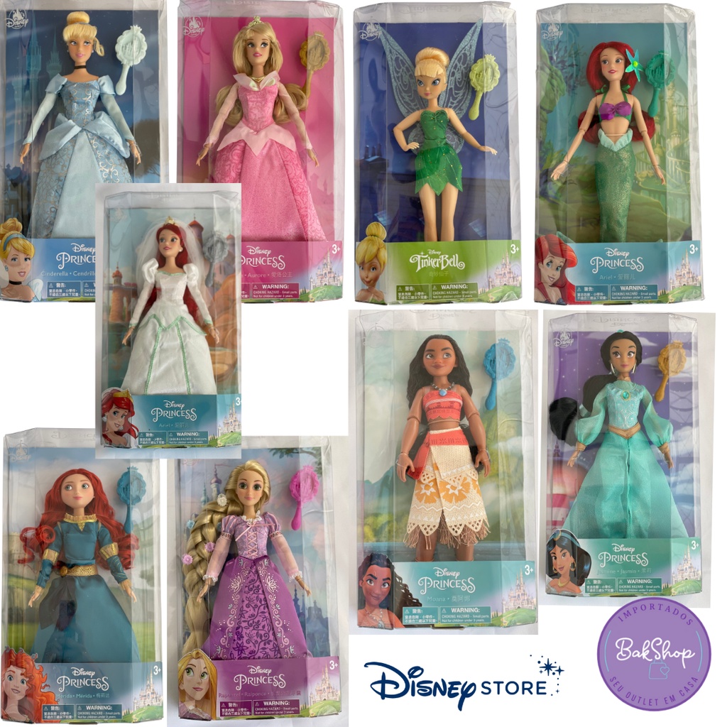 Kit 2 Bonecas Frozen Elsa E Anna Importada Disney Store Eua