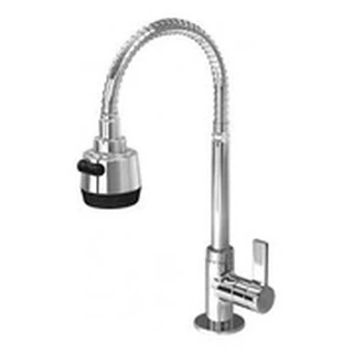Torneira Cozinha Gourmet Mesa Flexível 1/4 Volta Bancada 11454