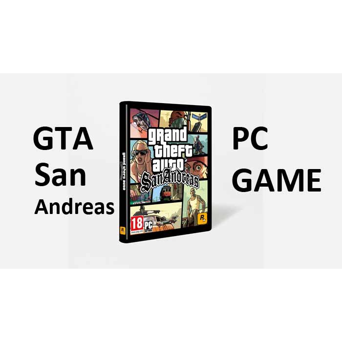Cd GTA San Andreas Para Computador ou Notebook