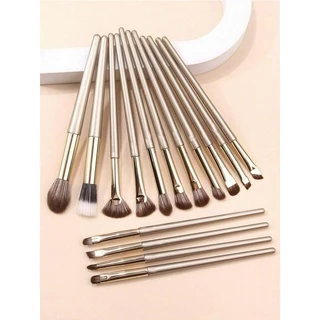 15pcs Conjunto De Escova Para Sombra Incluindo Angled Eyeliner , Do Nariz , De Mistura Destaque Em Pó Maquiagem Soft Bristle