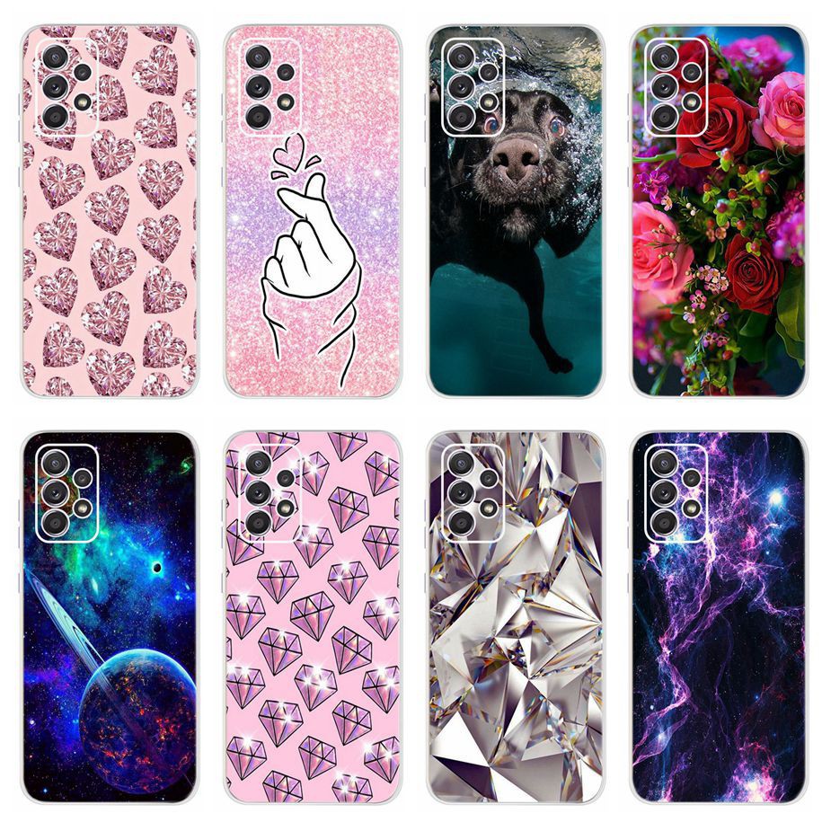 Capa 2021 Flexível Traseira Para Samsung Galaxy A52 2021 Samsung A52 4g 5g A 52 Xm-A525F Sm-A526B