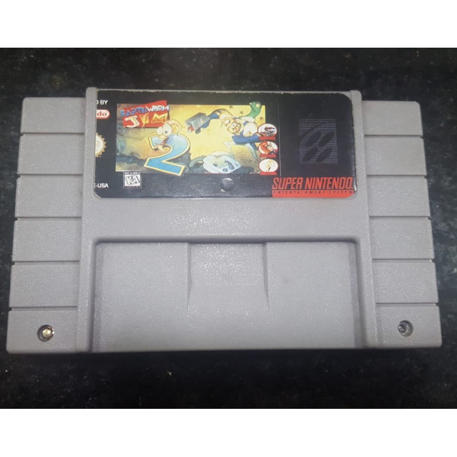 EarthWorm Jim 2 Paralela Super Nintendo SNES