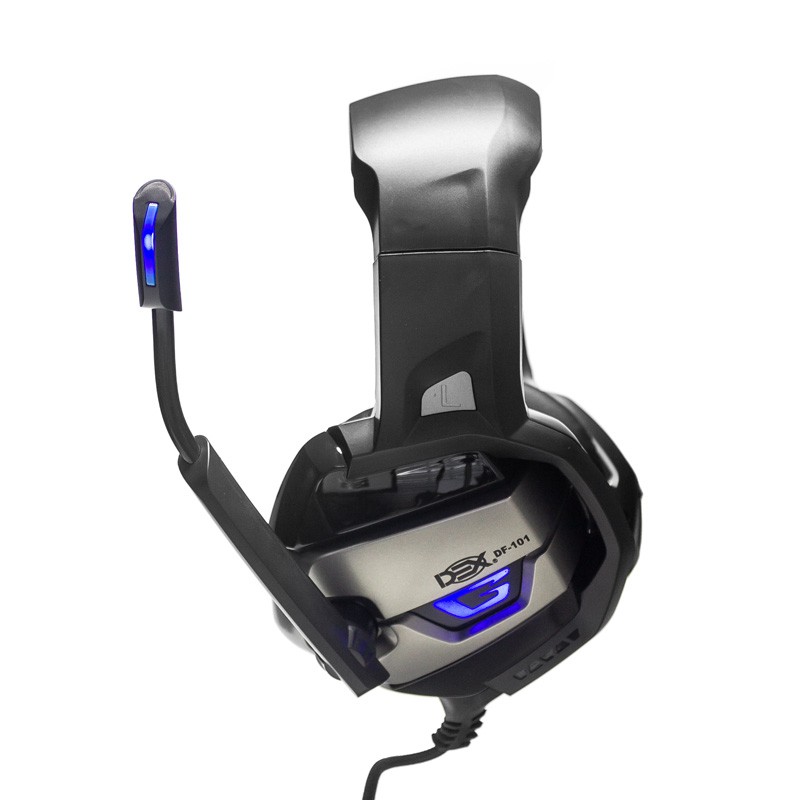 Fone de Ouvido DEX DF - 101 Headset Gamer - Surround 7.1 USB | Shopee ...