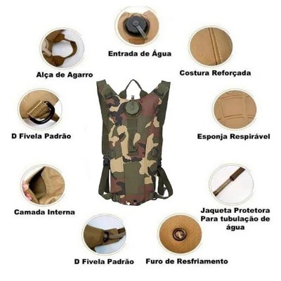 Mochila best sale militar camelbak