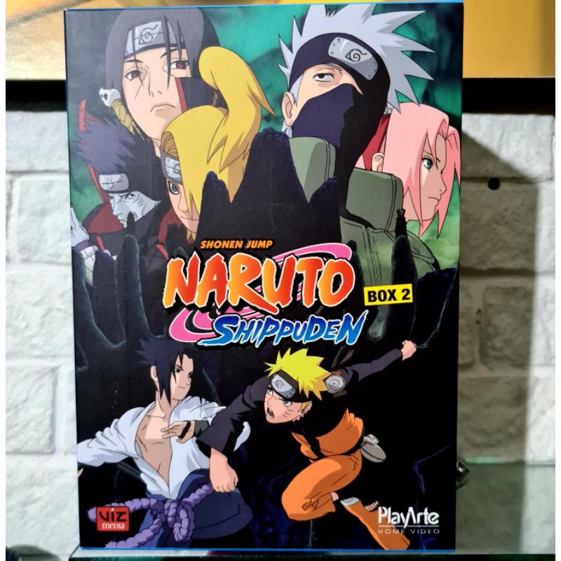 Dvd Naruto Shippuden - 1 Temporada - Box 2 (5 Dvds) em Promoção na