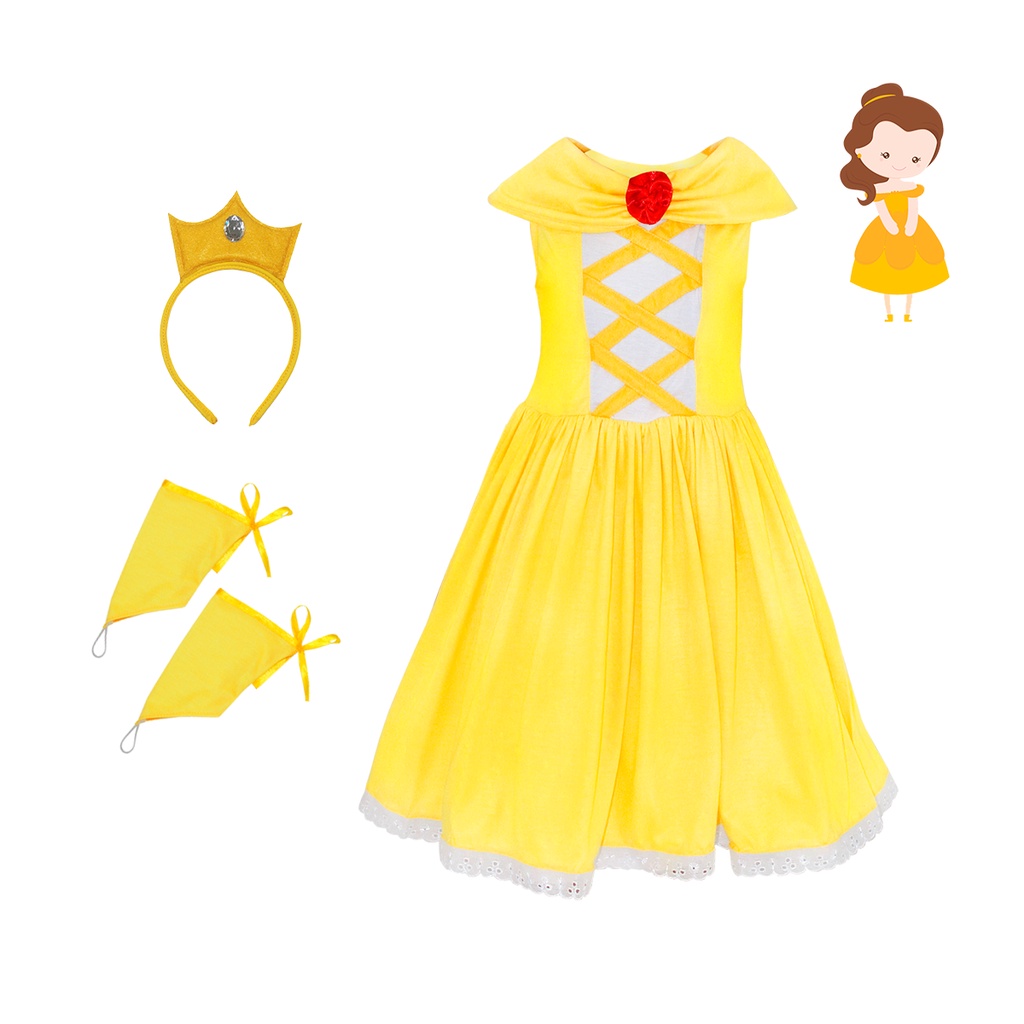 Fantasia Princesa Cinderela Vestido Contos de Fadas Cosplay Profissional  Traje Luxo Infantil