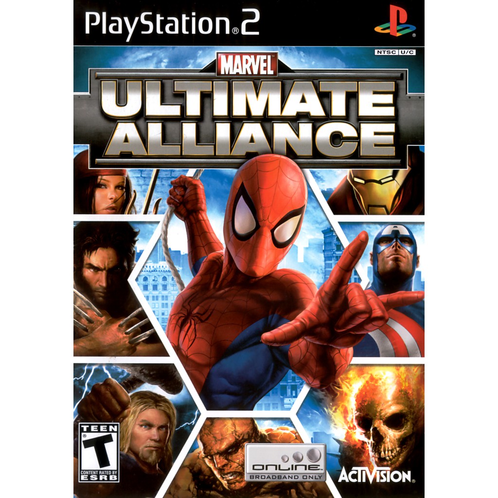 Jeux Vidéo Marvel Ultimate Alliance PlayStation 2 (PS2