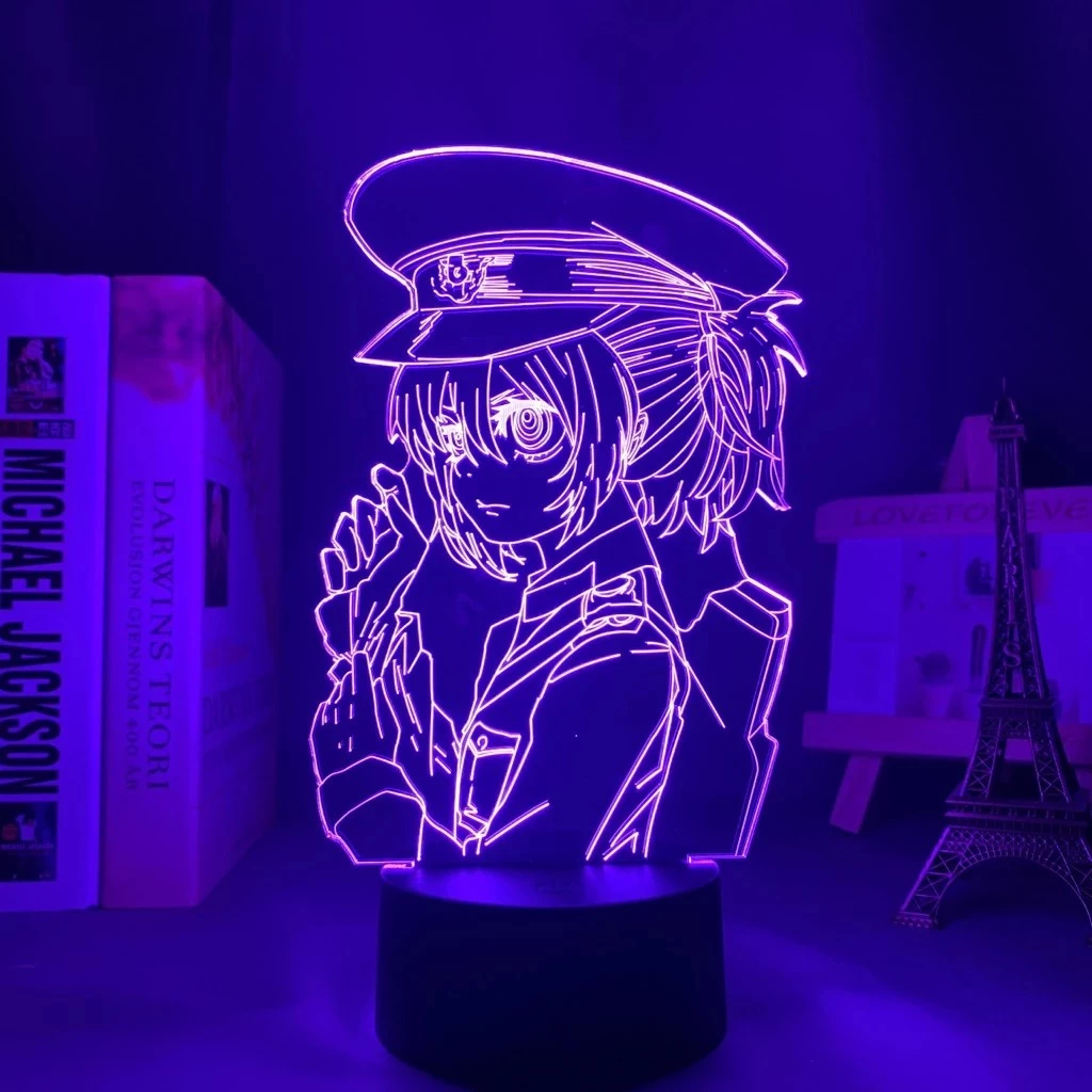 Tanya Lâmpada Led E Mal Anime Para A Decoração Do Quarto Presentes De Aniversário Mulheres Homens Konosuba Manga 3d Luz