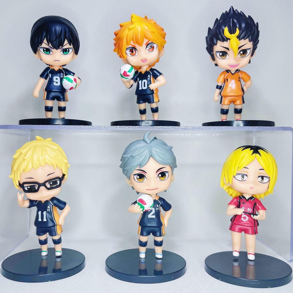 Miniaturas Dos Personagens De Haikyuu