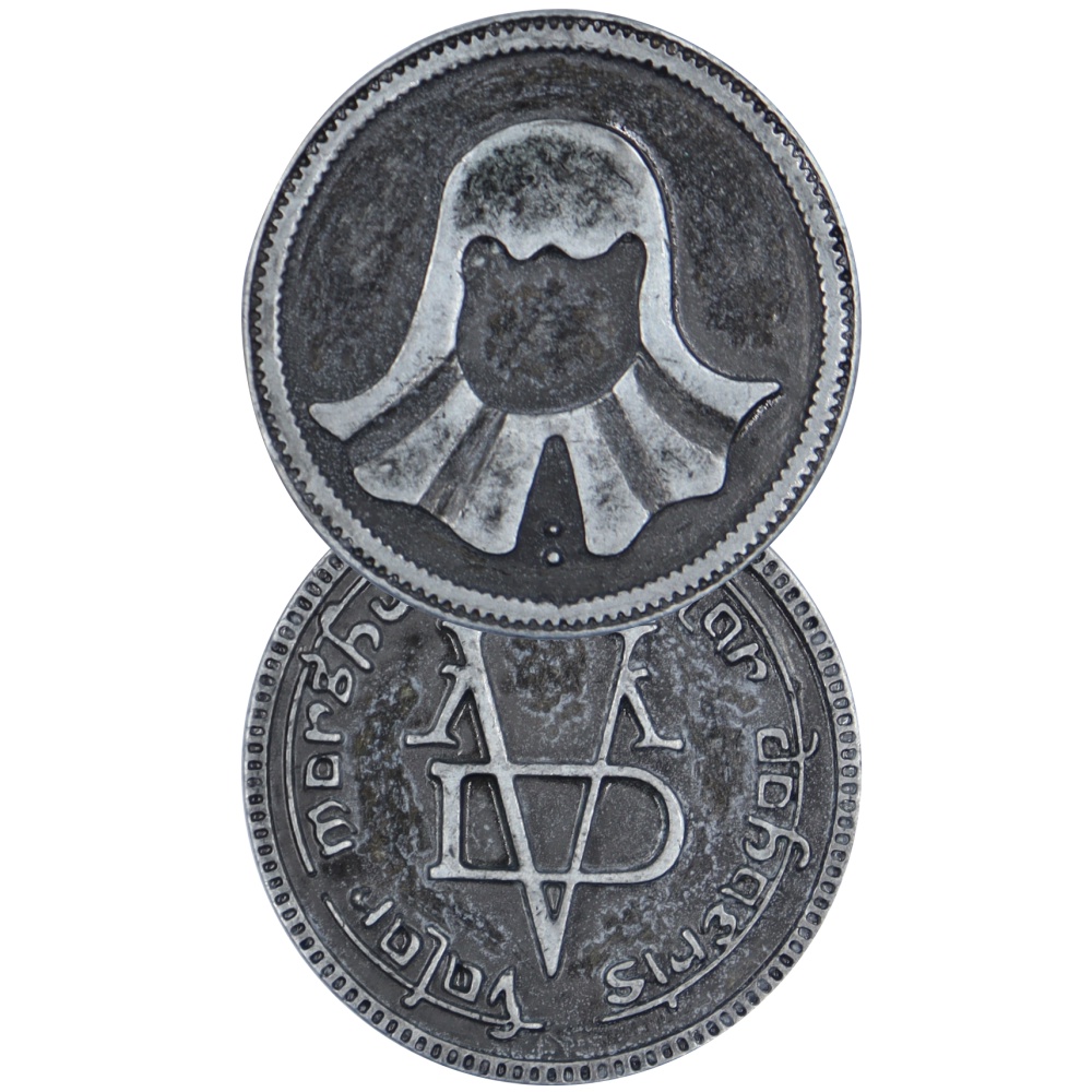 Moeda Arya Stark Game Of Thrones Valar Morghulis Envio Jah - Escorrega o  Preço