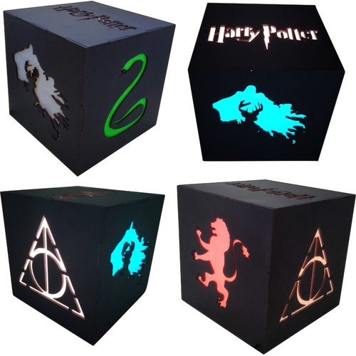 Luminária de mesa Harry Potter Magica com Feitiços Quando liga a luz