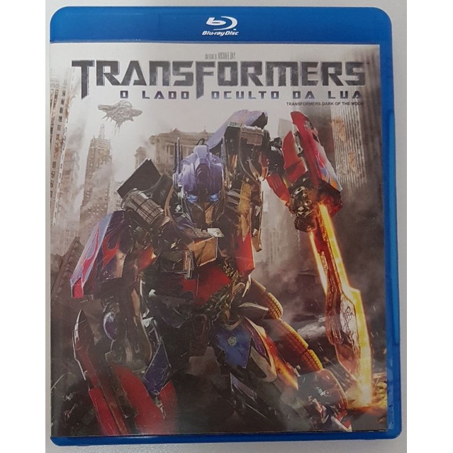 Blu-ray 3d+2d Transformers O Lado Oculto Da Lua - Completo!