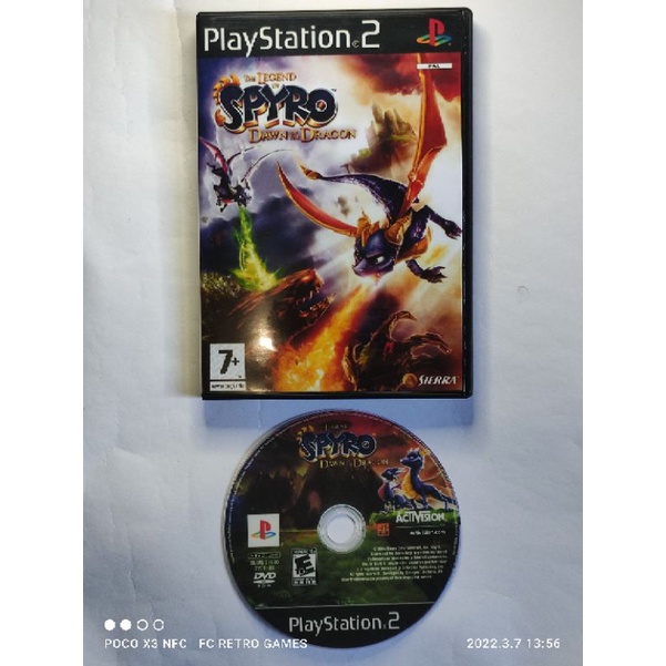 Jogo Legend of Spyro Dawn Dragon PS2