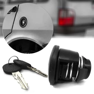 Tampa Tanque De Combustível com Chave UNO Premio Fiorino Pick UP Elba - Preto
